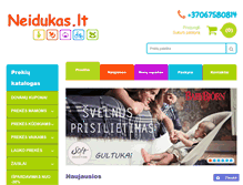 Tablet Screenshot of neidukas.lt